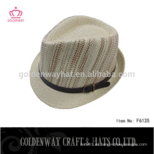 Niños niños fedora sombrero de paja